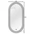 LED Ogledalo Robienti L - 50x100cm