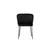 Venture Design Jedilni stol Edina 53x60x77 cm črne barve