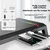 Ice Coorel Postolje za monitor, 4 USB porta, Crno