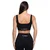GymBeam Lift Seamless Sports Bra Black