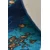 Lessentiel Maison Kupatilski otirač Marbling, 100cm, Plavi