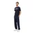 TOM TAILOR Majica temno modra/bela