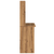 Radni stol s policama boja hrasta artisan 102x45x148 cm drveni