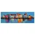 Slika odrazi mestnih barv - 120x40