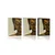 Plakat bronasta glava Bude - 40x60 silver