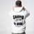 Polleo Mens Prime Terry Oversized Hoodie, White - S