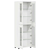 Highboard FLORIN Bijelo 60 x 35 x 182 cm Konstruirano drvo