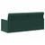 vidaXL 3-sedna sofa Temno zelena 190 x 81 x 82 cm Blago