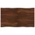 vidaXL 120 x 90 x 75 cm Masiven les akacije Temno rjava in bela