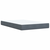 VIDAXL Box spring postelja z vzmetnico temno siva 120x200 cm žamet
