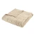 Bež pletena odeja 150x200 cm Cable Knit – Bianca