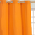 HOMESCAPES Homescapes Navadne oranžne bombažne zavese Eyelet 117x137 cm, (20749566)