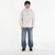 Vetrovka A.P.C. Windbreaker Chalk S
