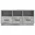 TV ormar Betonska siva 102 x 34,5 x 47 cm Konstruirano drvo
