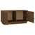 Vidaxl TV omarica medeno rjava 80x34x40 cm trdna borovina