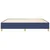 vidaXL Box spring posteljni okvir moder 200x200 cm blago