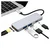 Adapter Type C na HDMI 2xUSB 3.0 type C 4u1