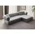 ATELIER DEL SOFA Ugaona garnitura Petra Right Grey