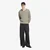 Pulover adidas Cable Knit Crewneck Sweatshirt Silver Pebble XL