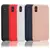 Maska Velvet touch za iPhone XS Max, Crna
