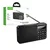 hoco. Radio prijemnik, džepni, AM/FM, MP3, Bluetooth - HI50