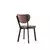 Hanah Home Set trpezarijskih stolica Enzo 815 V2, 2 komada, Braon
