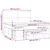 Vidaxl Box spring postelja z vzmetnico modra 180x200 cm blago