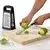 Multipurpose grater, stainless steel, with container - OXO