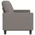 Vidaxl Trosed taupe 180 cm blago