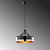 Opviq Yildo 253 S Visilica, E27, 40W, IP20, Crna
