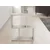 Hanah Home Klub sto Zet, 45x51.4x17 cm, Sivi
