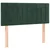 Vidaxl Box spring postelja z vzmetnico temno zelena 80x200 cm žamet