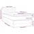 Vidaxl Box spring postelja z vzmetnico LED taupe 90x200 cm blago