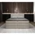 MID.YOU POSTELJA BOXSPRING 160 cm  x 200 cm , les, tekstil, leseni material krem barve