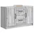 Kreveta Siva sonoma 89 x 34,5 x 57 cm Konstruirano drvo