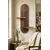 HANAH HOME Zidna polica Artmtkwll3 Wenge