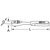 KS Tools Monster račna 1/4 sa 80 zuba 125mm 935.1490