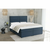 Temno modra boxspring postelja s prostorom za shranjevanje 160x200 cm – Ropez