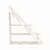 Hanah Home Polica 120x131,8x25cm Bela