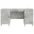 Stol Betonska siva 142,5 x 50 x 75 cm Konstruirano drvo