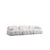 Atelier del Sofa Trosed Petite 3, 290x95x75 cm, Beli
