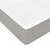 Vidaxl Box spring postelja z vzmetnico svetlo siv 100x200 cm blago