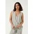 Kaffe Top Milia ecru/pastelno zelena
