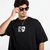 Majice A BATHING APE Frankenstein Bape Logo Relaxed Fit Tee Black XXL
