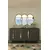 HANAH HOME Komoda Rany 150 Anthracite Silver