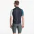 Telovnik Rapha Mens Brevet Element Wind Gilet Dark Navy/ White L