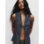 Pull&Bear Top temno modra