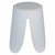 WENKO 26086100 - Stolica COMISO 44,5x46 cm bela