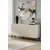 Hanah Home komoda Apolos 150, 150 cm, bela / travertin