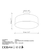 Opviq Luster Vesta-15077, 35x35x18cm, IP20, Zeleni